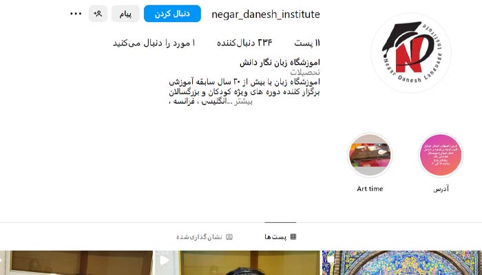 negar danesh institute