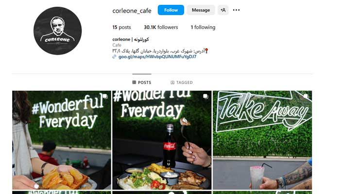 بهترین کافه مافیا غرب تهران + آدرس و لوکیشن 4 کافه کورلئونه