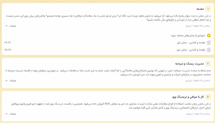 دوره جامع ترید تبدیل