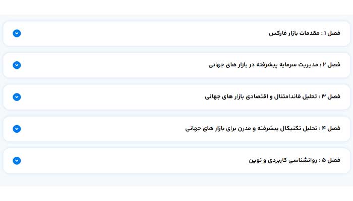 بهترین دوره آموزش فارکس 7 دوره جامع آموزش فارکس آرادفین
